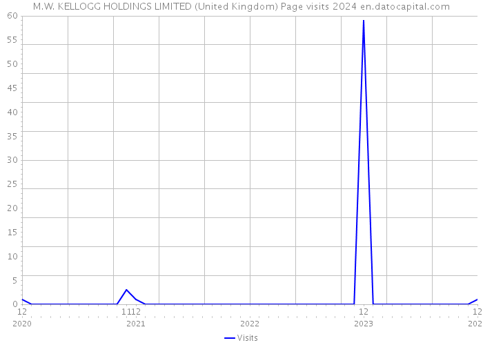 M.W. KELLOGG HOLDINGS LIMITED (United Kingdom) Page visits 2024 