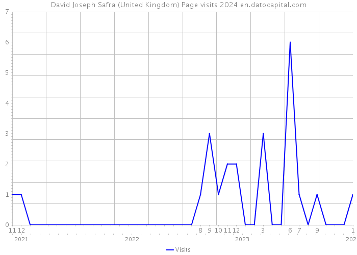 David Joseph Safra (United Kingdom) Page visits 2024 