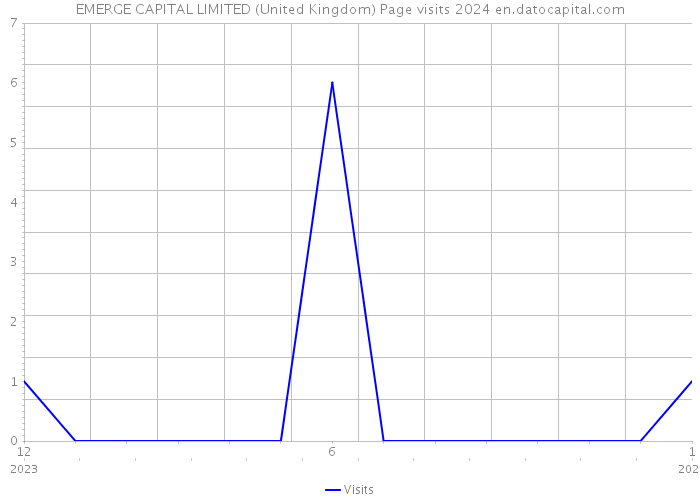 EMERGE CAPITAL LIMITED (United Kingdom) Page visits 2024 
