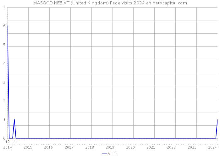MASOOD NEEJAT (United Kingdom) Page visits 2024 
