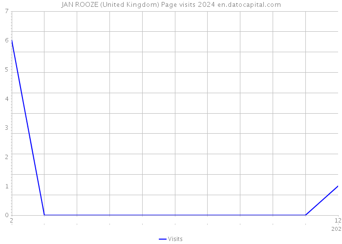 JAN ROOZE (United Kingdom) Page visits 2024 