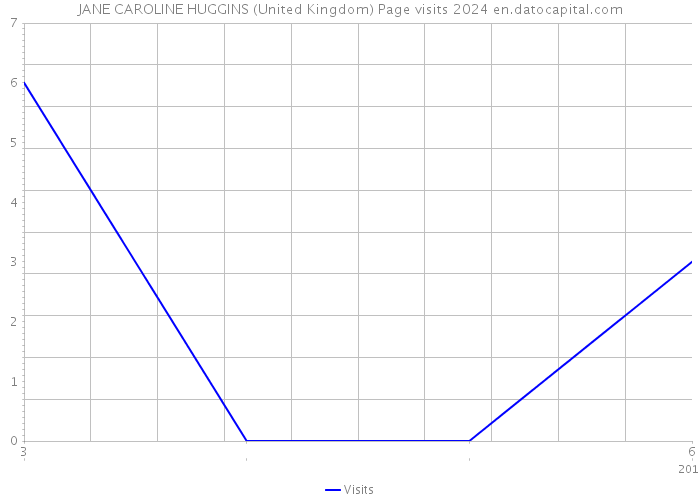 JANE CAROLINE HUGGINS (United Kingdom) Page visits 2024 