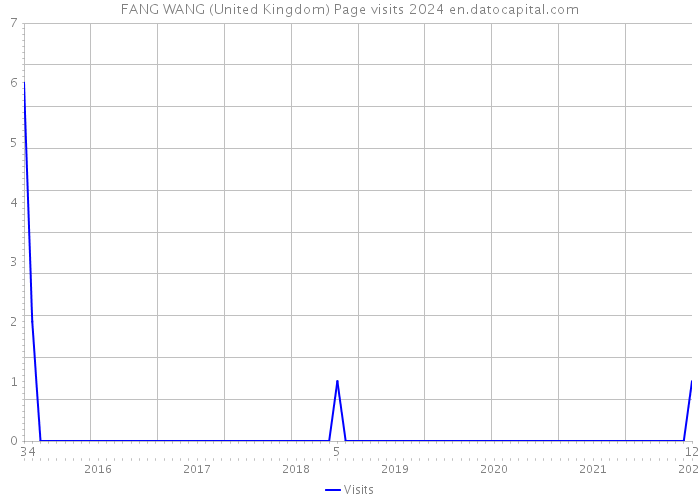 FANG WANG (United Kingdom) Page visits 2024 