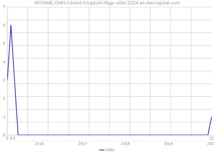MICHAEL CHIN (United Kingdom) Page visits 2024 