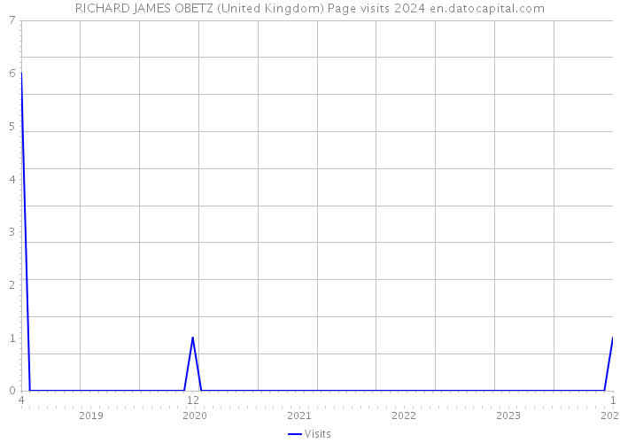 RICHARD JAMES OBETZ (United Kingdom) Page visits 2024 