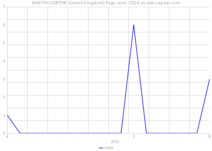 MARTIN GOETHE (United Kingdom) Page visits 2024 