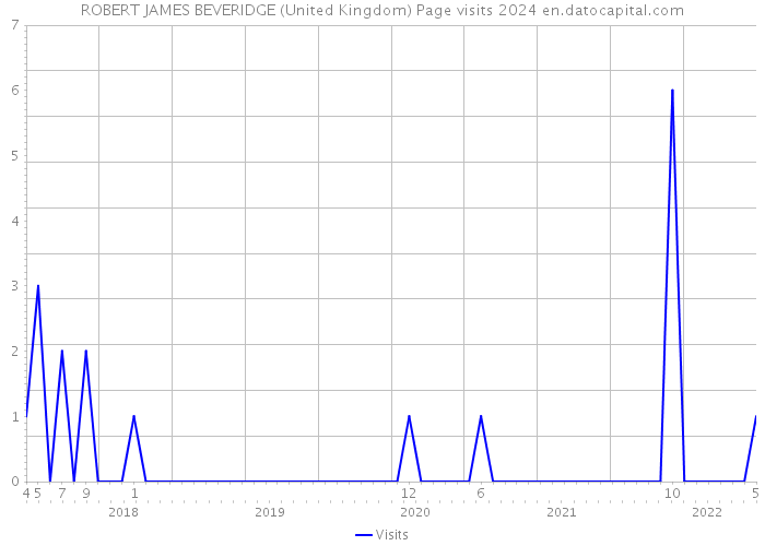 ROBERT JAMES BEVERIDGE (United Kingdom) Page visits 2024 