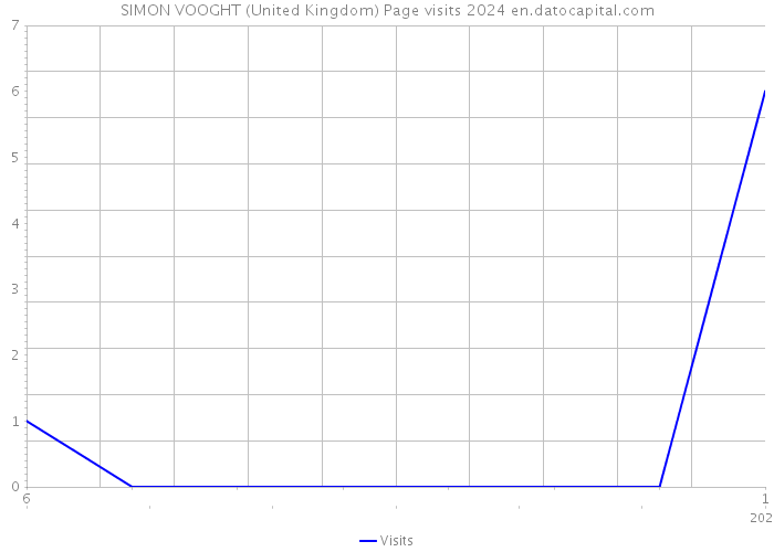 SIMON VOOGHT (United Kingdom) Page visits 2024 