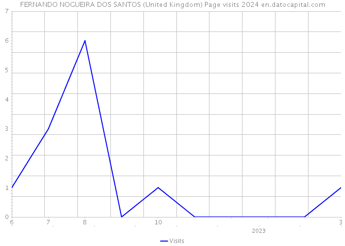 FERNANDO NOGUEIRA DOS SANTOS (United Kingdom) Page visits 2024 