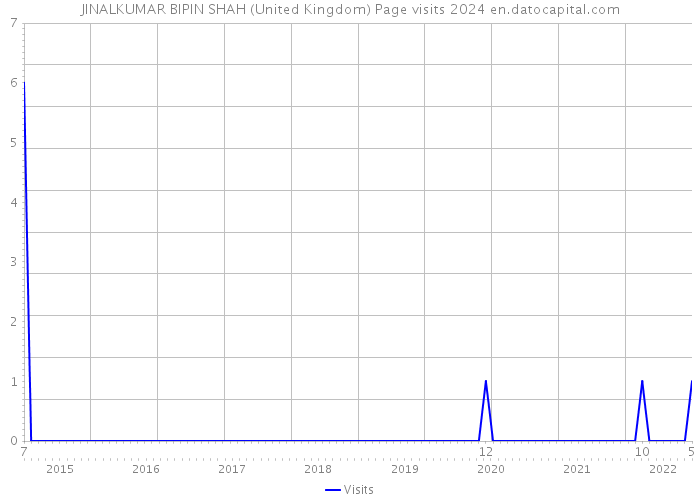 JINALKUMAR BIPIN SHAH (United Kingdom) Page visits 2024 