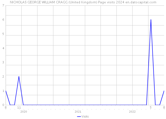 NICHOLAS GEORGE WILLIAM CRAGG (United Kingdom) Page visits 2024 