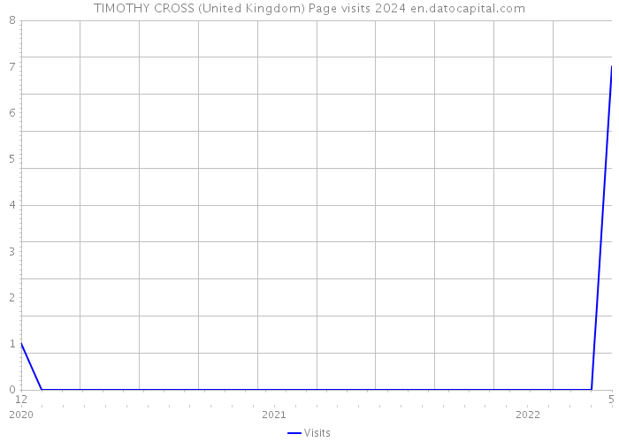 TIMOTHY CROSS (United Kingdom) Page visits 2024 