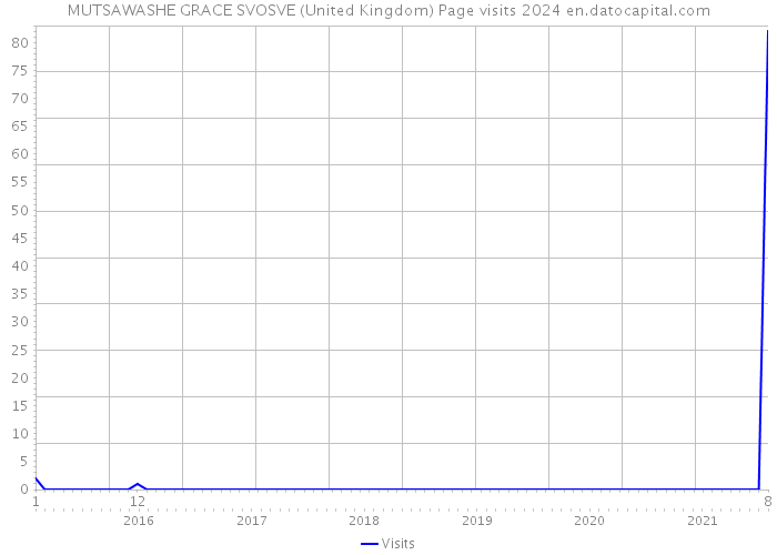 MUTSAWASHE GRACE SVOSVE (United Kingdom) Page visits 2024 
