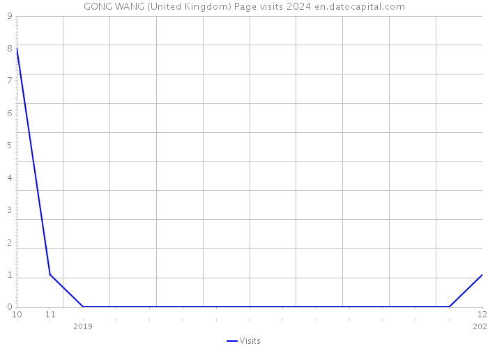 GONG WANG (United Kingdom) Page visits 2024 