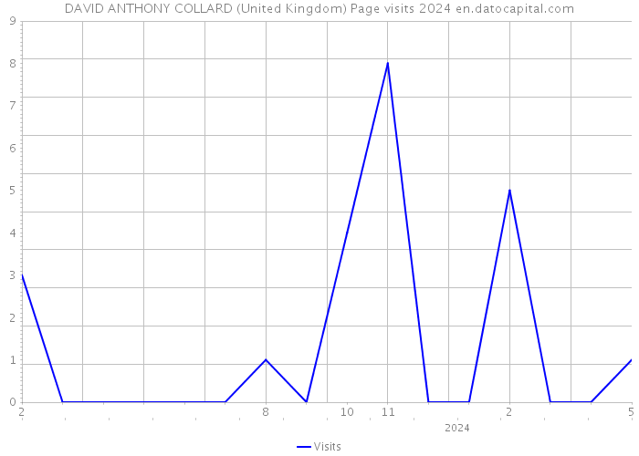 DAVID ANTHONY COLLARD (United Kingdom) Page visits 2024 