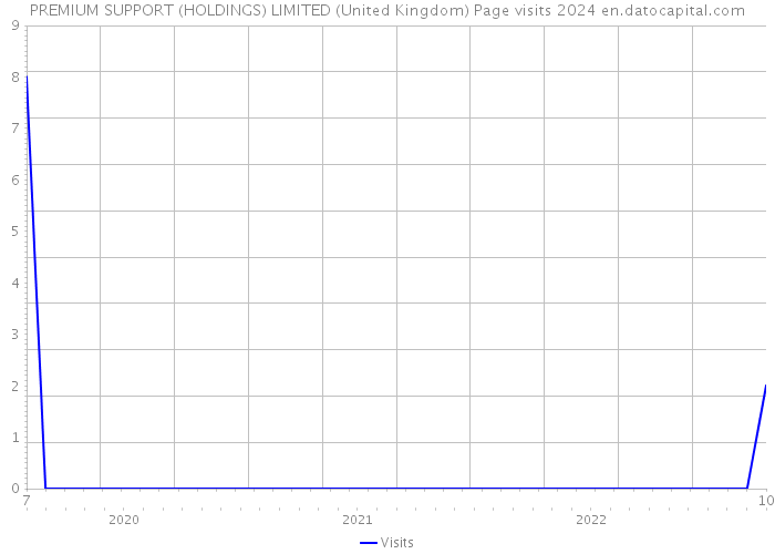 PREMIUM SUPPORT (HOLDINGS) LIMITED (United Kingdom) Page visits 2024 